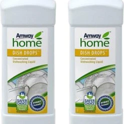 2x Amway Dish Drops 1 Liter Flüssiges Geschirrspülmittel