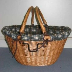 NoName AUMÜLLER V.R.-Weidenkorb "11/770/N" Für KLICKfix-Lenkeradapter (nicht Im Lieferumfang Enthalten), Belastbar Bis Ca. 8 Kg