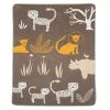 FUSSENEGGER Babydecke Dschungel90x70 Braun