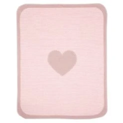 FUSSENEGGER Babydecke Herz 90x70cm
