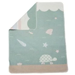 FUSSENEGGER Babydecke J.Schildkröte Grün