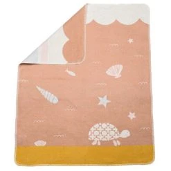 FUSSENEGGER Babydecke J.Schildkröte Kork