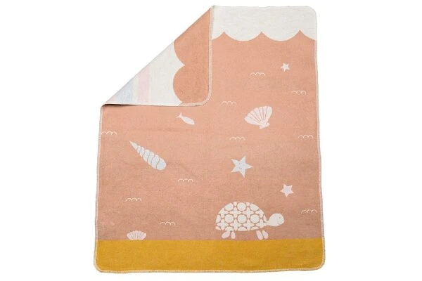 FUSSENEGGER Babydecke J.Schildkröte Kork 1 FUSSENEGGER Babydecke J.Schildkröte Kork