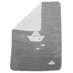 FUSSENEGGER Babydecke Panda Schiffchen Gr.