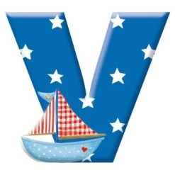 Spiegelburg Deko-Buchstabe V BabyGlück