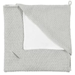 BABYWORLD Kapuzendecke M. F. 75x75 Grau