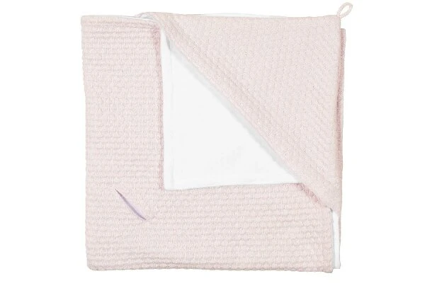 BABYWORLD Kapuzendecke M. F. 75x75 Rose 1 BABYWORLD Kapuzendecke M. F. 75x75 Rose