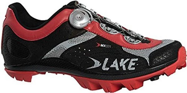 Lake Mountenbike-schuhe Mx331 Schwarz/rot Gr.41 1 Lake Mountenbike-schuhe Mx331 Schwarz/rot Gr.41