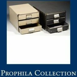 Leuchtturm DURA Box Mit 3 Schubladen (grafit)