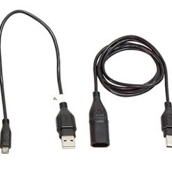 TecMate OPTIMATE Ladekabel, Für USB-Ladegerät O-100, Micro-USB, Länge: 30cm, Incl. 100cm Verlängerungskabel Nr112