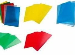 ProOFFICE Sichthülle, DIN A4, PP-Folie, Genarbt, Gelb