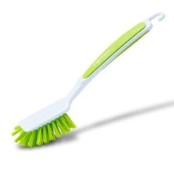 ProWin Spülbürste Weiß/grün Mit Anti-Rutsch-Griff