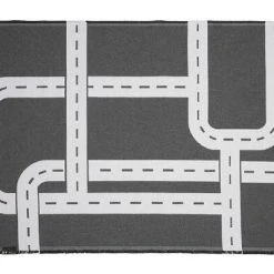 FUSSENEGGER Spielteppich Straße120x75 Ant.