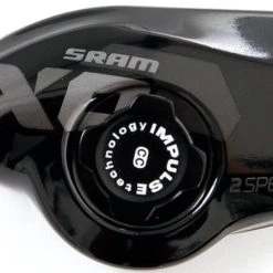 SRAM Ersatz Für Triggerschalter "X0" 10-fach, Mod. 11-12 Gehäusedeckel Mit Schraube, Links, 2-fach, Schwarz , Abb. 2