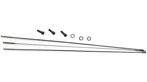 SRAM Ersatzspeiche, Für Rise 60 Ab Mod.15, CX-Ray Gerade, Satz Zu 3 Stück, Inkl. Speichennippel, Schwarz, 27,5", 278mm 1 SRAM Ersatzspeiche, Für Rise 60 Ab Mod.15, CX-Ray Gerade, Satz Zu 3 Stück, Inkl. Speichennippel, Schwarz, 27,5", 278mm