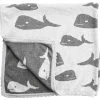 HANSEKIND Strickdecke Wal Grau