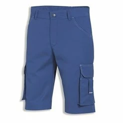 Uvex Arbeitshose Perfekt Workwear 9884107 Bermuda Größe 48 Kornblau
