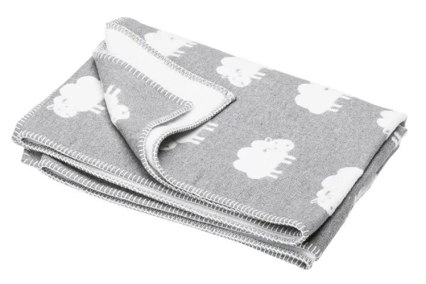 FUSSENEGGER Wohndecke Deco 130x200cm Grau 1 FUSSENEGGER Wohndecke Deco 130x200cm Grau